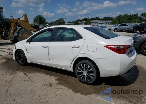 2018 Toyota Corolla L from USA, damaged, VIN 2T1BURHE6JC055657